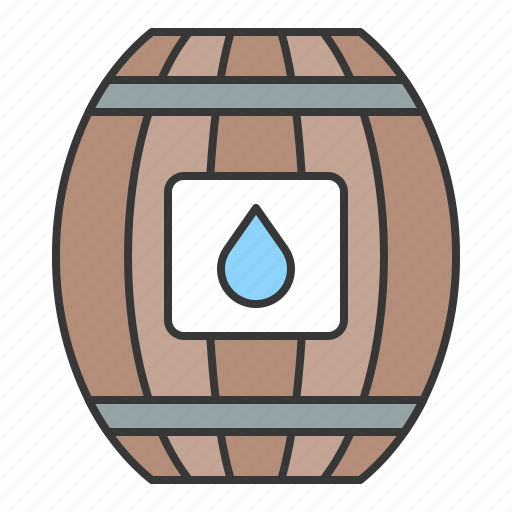 Barrel, nautical, water, water barrel icon - Download on Iconfinder