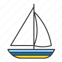 boat, nautical, sailboat, travel 