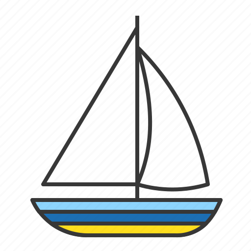 Boat, nautical, sailboat, travel icon - Download on Iconfinder