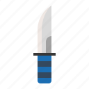 knife, sea, sharp weapon, weapon 