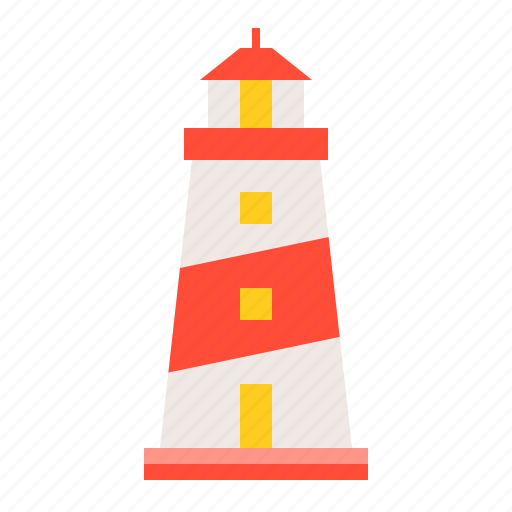 Lighthouse, nautical, safe, sea, tower, waterways icon - Download on Iconfinder