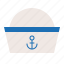 hat, nautical, sailor hat, sea 