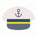 cap, captain, captain sailor hat, hat, nautical, sailor hat, sea 