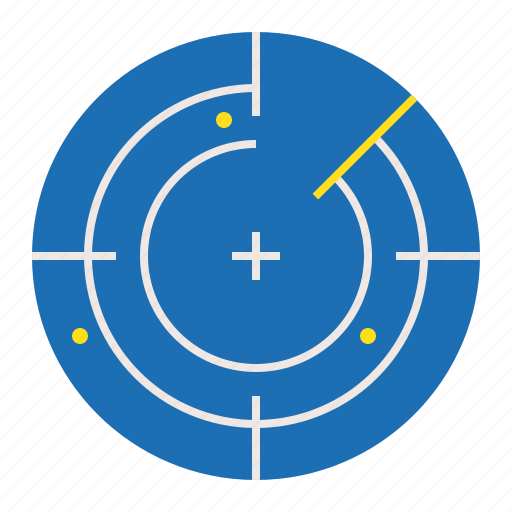 Detect, direction, location, nautical, radar, sea icon - Download on Iconfinder