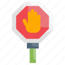 block, forbidden, sign, stop