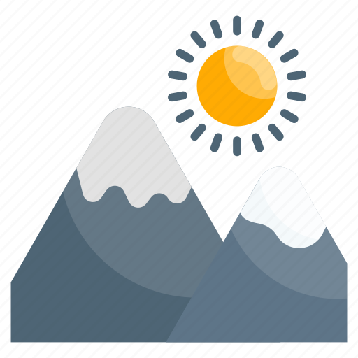 Mountains, landscape, picture icon - Download on Iconfinder
