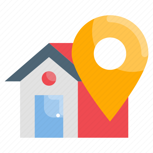 Home, location, pin, house, navigation icon - Download on Iconfinder