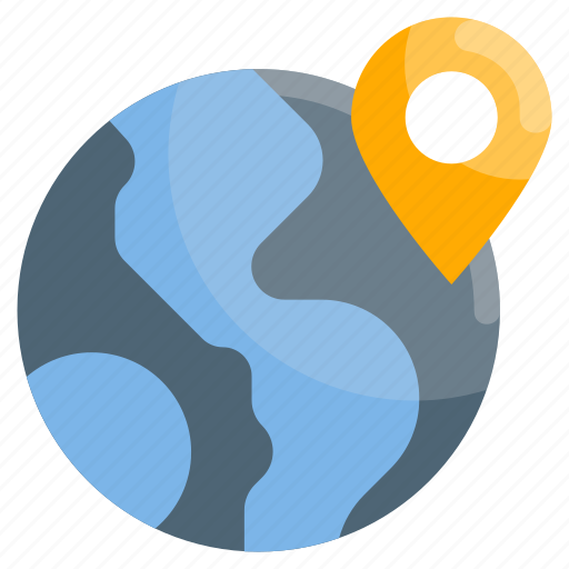 Tracking, pin, location, map, geo, world icon - Download on Iconfinder