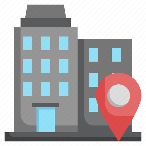 Navigation, office, location, headquarters, map icon - Download on Iconfinder