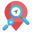 navigation, search, location, maps, shopping, pin, searching 