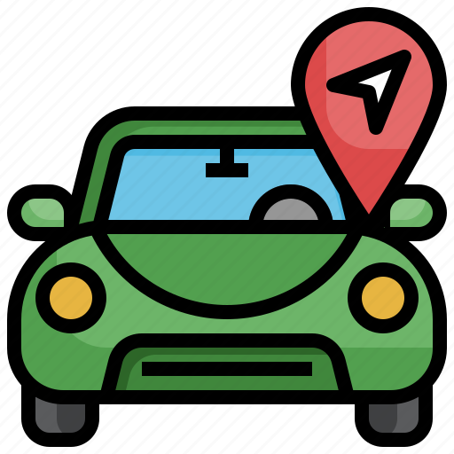 Navigation, car, transportation, arrows, road icon - Download on Iconfinder