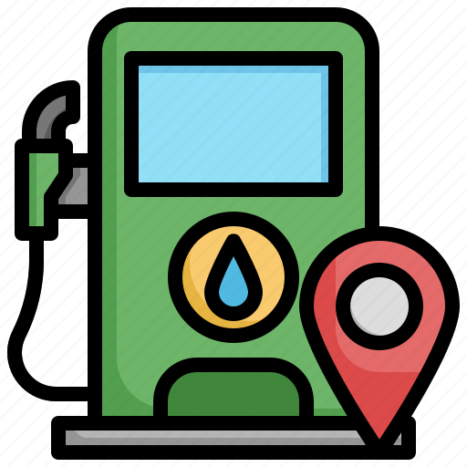Navigation, gas, station, location, gasoline, maps icon - Download on Iconfinder