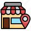 navigation, store, location, selling, point, shopping, map 