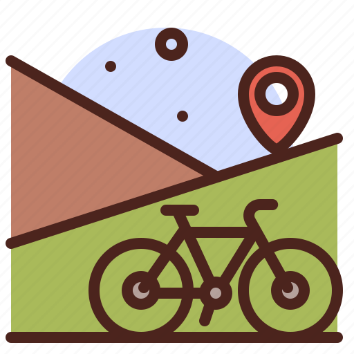 Bike, location, map, gps icon - Download on Iconfinder