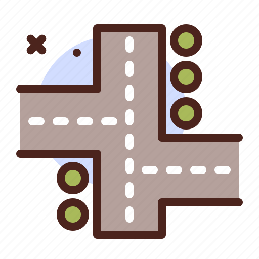 Intersection, map, gps, location icon - Download on Iconfinder