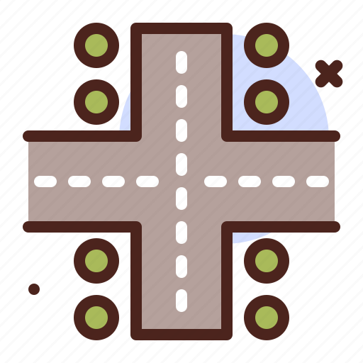 Intersection2, map, gps, location icon - Download on Iconfinder