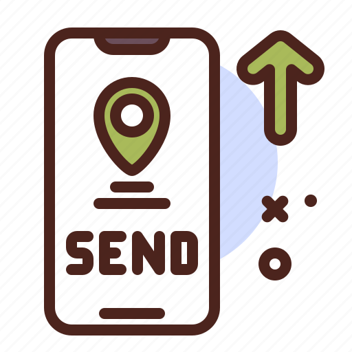 Location, send, map, gps icon - Download on Iconfinder
