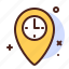 pin, time, map, gps, location 