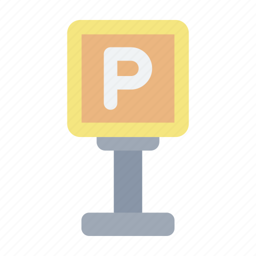 Automobile, car, parking, sign, signaling icon - Download on Iconfinder