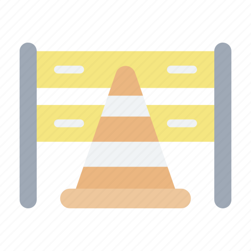 Bollards, cone, construction, signaling, traffic icon - Download on Iconfinder