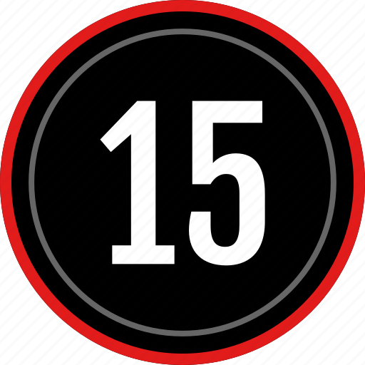 Numbers, fifteen, number icon - Download on Iconfinder