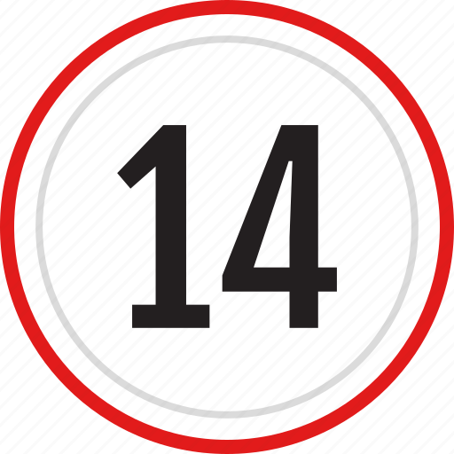 Fourteen, numbers, number icon - Download on Iconfinder
