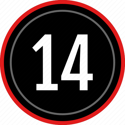 Fourteen, numbers, number, 14 icon - Download on Iconfinder