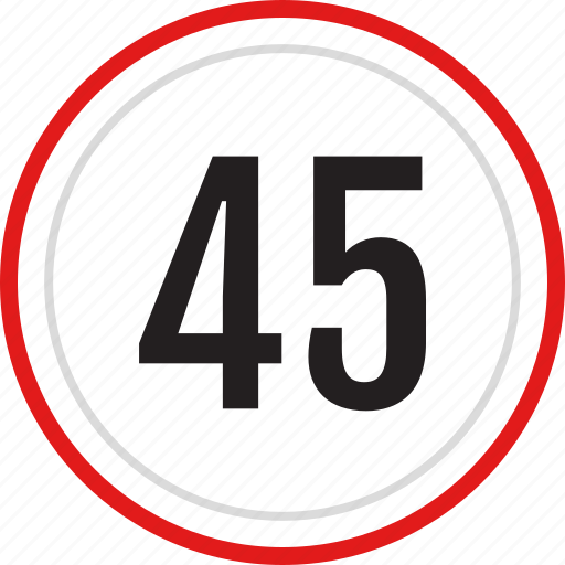 Numbers, number, 45 icon - Download on Iconfinder