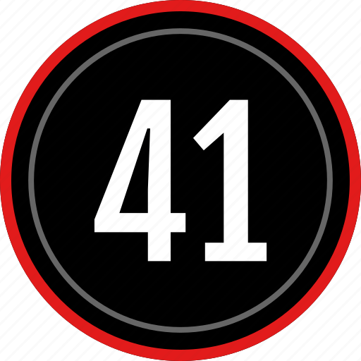 Numbers, number, 41 icon - Download on Iconfinder