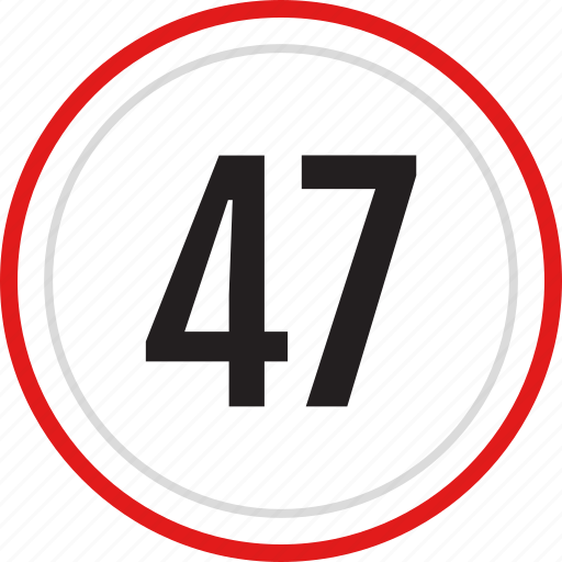 Number, numbers, 47 icon - Download on Iconfinder