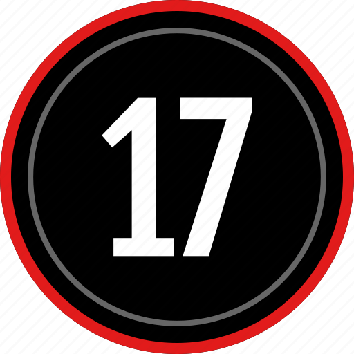 Numbers, number, seventeen icon - Download on Iconfinder