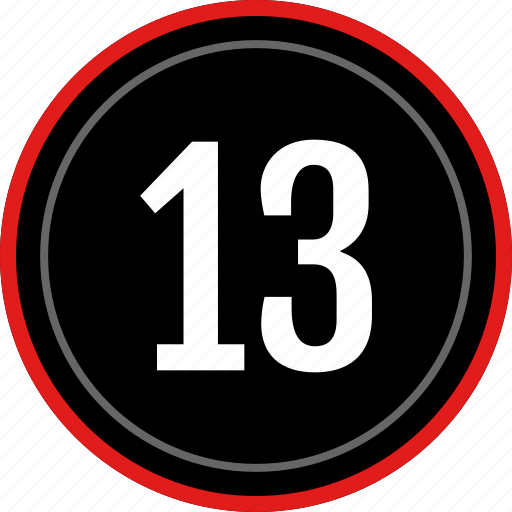 Thirteen, numbers, number icon - Download on Iconfinder