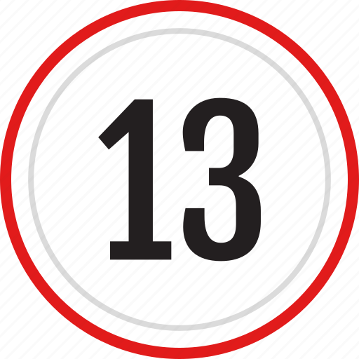 Thirteen, numbers, number icon - Download on Iconfinder