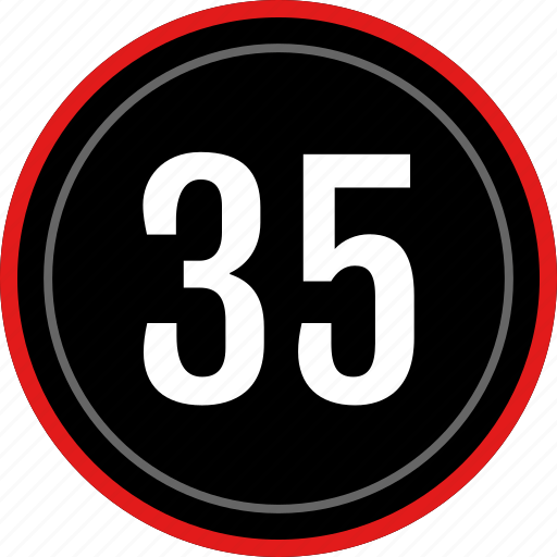 Numbers, 35, number icon - Download on Iconfinder