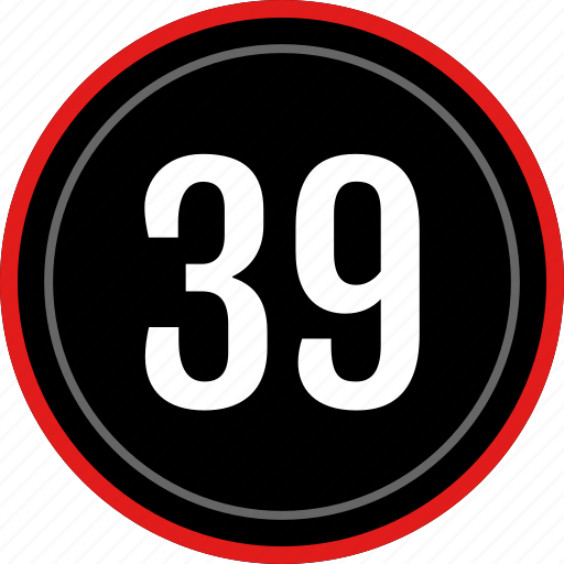 Numbers, number, 39 icon - Download on Iconfinder