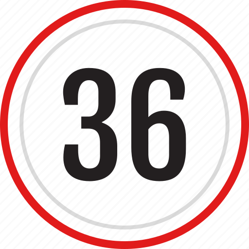 Numbers, number, 36 icon - Download on Iconfinder