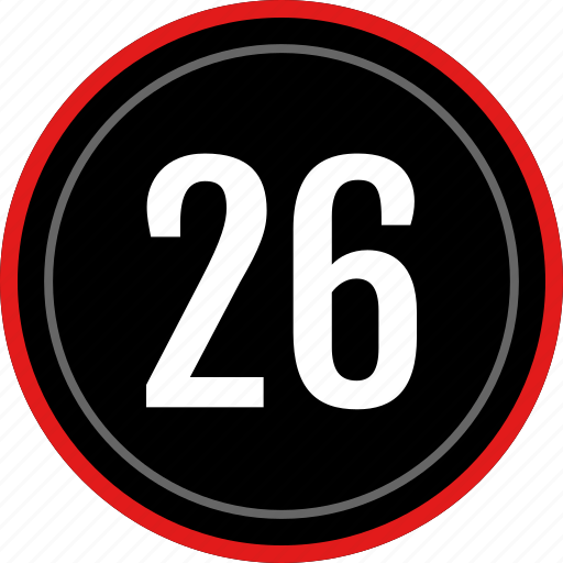 Numbers, number, 26 icon - Download on Iconfinder