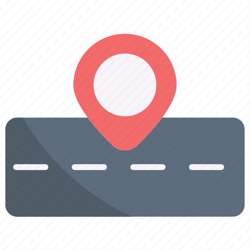 Road, navigation, location, placeholder, pointer, direction, gps icon - Download on Iconfinder