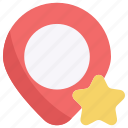 star, navigation, location, placeholder, favorite, location-pin, gps, pointer