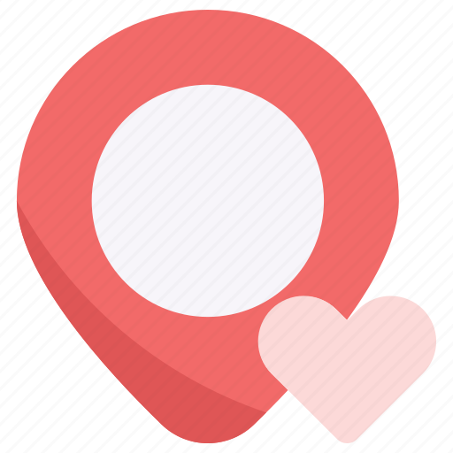 Love, navigation, location, placeholder, favourite, like, pin icon - Download on Iconfinder