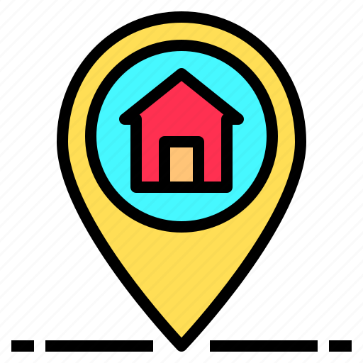 Direction, location, map, marker, navigation, route, travel icon - Download on Iconfinder
