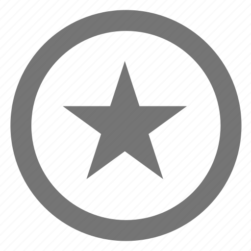 Circle, line, material, rating, star, toggle icon - Download on Iconfinder