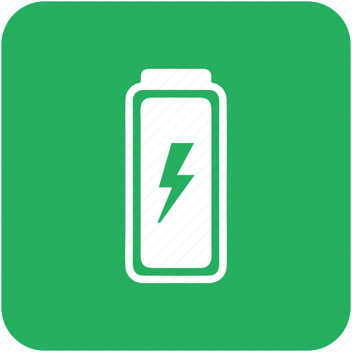 Battery, charge, electric, energy, green, mobile, storage icon - Download on Iconfinder