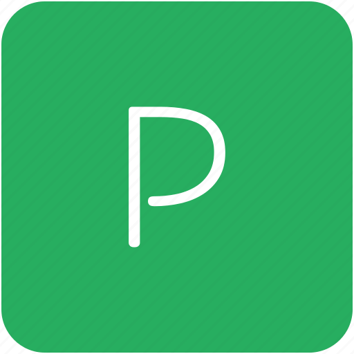 Green, key, keyboard, letter, p icon - Download on Iconfinder