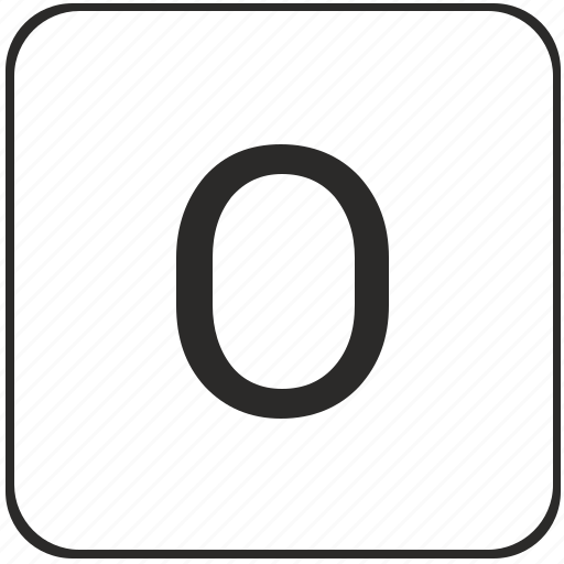 Alphabet, latin, letter, o, uppercase icon - Download on Iconfinder