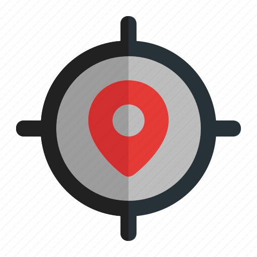 Direction, location, map, marker, navigation, target icon - Download on Iconfinder