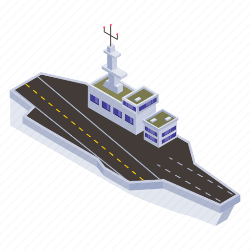 Amphibious assault ship, corvettes ship, watercraft, navy ship, aircraft carrier icon - Download on Iconfinder