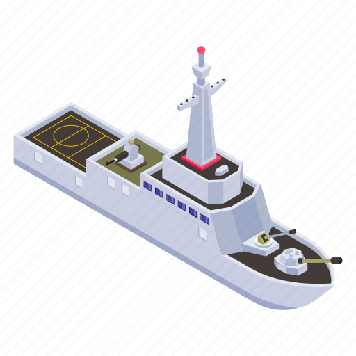 Boat, cruiser, navy, destroyer, frigates icon - Download on Iconfinder