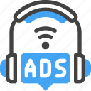 digital marketing, advertising, seo, promotion, podcast, ads, headphone