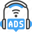 digital marketing, advertising, seo, promotion, podcast, ads, headphone 
